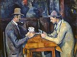 Courtauld 08 Paul Cezanne - Card Players 8. Georges Seurat � A Young Woman Powdering Herself. 1888-1890, 96 x 80 cm. The plump model is Madeline Knoblock, Seurat's mistress. Perhaps Seurat wanted to show us his lady friend in her habitual surroundings - corseted like a traveling player, dressed in organdy, with heavy bracelets and a pink hair-ribbon of the kind we see attached to the round mirror on that horrible little table. In 1889 Seurat moved in with Madeleine Knoblock, a young 20 year-old model, and they had a son in 1890. Seurat died suddenly in Paris from meningitis on March 29, 1891 at the age of 31.